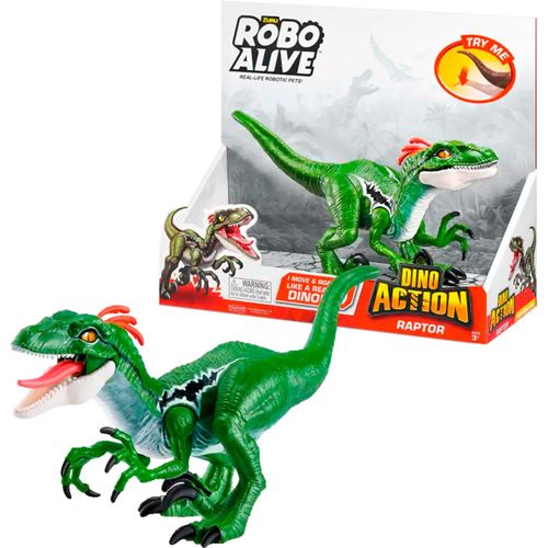 4894680021358 - Robo Alive Dino Action Raptor Spielfigur 4894680021358 - Robo Alive Dino Action Raptor Spielfigur