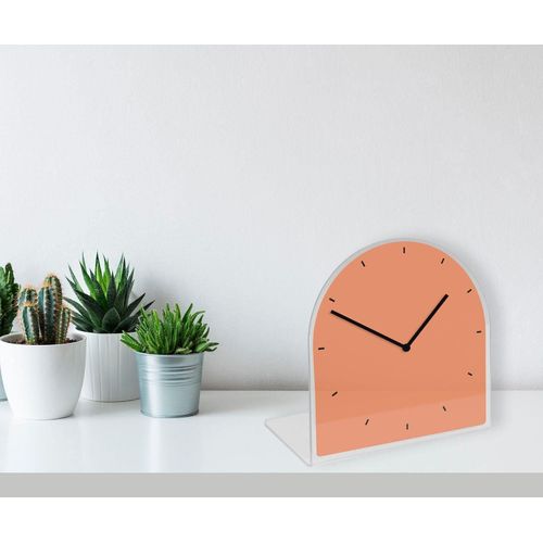 4049009131823 - Tischuhr QUEENCE Helene orange Tischuhren Tisch Uhr modern geräuschlos 4049009131823 - Tischuhr QUEENCE Helene orange Tischuhren Tisch Uhr modern geräuschlos