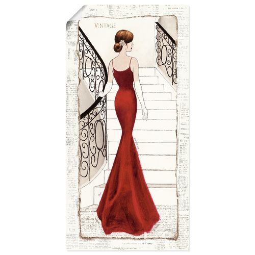 4062144440155 - Wandbild ARTLAND Die schöne in Rot Bilder Gr B H 20 cm x 40 cm Poster Frau Hochformat 1 St rot Bild Leinwandbild Kunstdrucke Bilder als Leinwandbild Wandaufkleber oder Poster in versch Größen 4062144440155 - Wandbild ARTLAND Die schöne in Rot Bilder Gr B H 20 cm x 40 cm Poster Frau Hochformat 1 St rot Bild Leinwandbild Kunstdrucke Bilder als Leinwandbild Wandaufkleber oder Poster in versch Größen