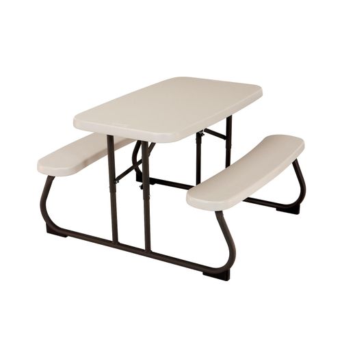 0081483004785 - Kindertischlebensdauer Creme faltbares Picknick 825 x 535 x 90 cm Stahl Kunststoff Kunststoff