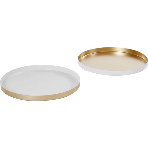 4064118972174 - Creativ home Dekoteller »Servierplatte Ø 25 cm Teller für die Festtagstafel« (Set 2 St) Ideal für die Winter- und Weihnachtsdeko