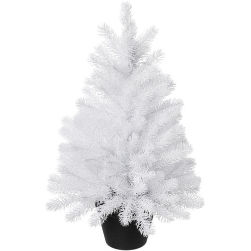 4003529921241 - Künstlicher Weihnachtsbaum CREATIV DECO Weihnachtsdeko künstlicher Christbaum Tannenbaum Weihnachtsbäume Gr Höhe 60 cm weiß Weihnachtsbaum Weihnachtsdekoration Kunstweihnachtsbäume Künstliche Weihnachtsbäume im Topf