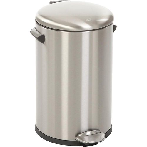 8713631667567 - EKO Tretabfallsammler Edelstahl mit Griffen Volumen 12 l HxØ 412 x 250 mm