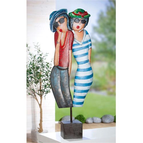 4063387528068 - Dekofigur CASABLANCA BY GILDE Skulptur Côte dAzur\ Dekofiguren Gr B H T 28 cm x 83 cm x 12 cm bunt Weihnachtsengel Weihnachtsfiguren