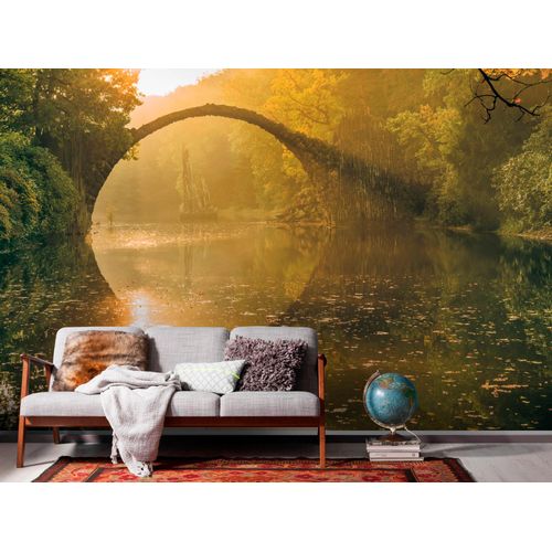 4055065110375 - Fototapete KOMAR Digitaldruck Vlies - Devils Bridge - Größe 400 x 250 cm bunt Rollen Vlies Tapeten Wohnzimmer Schlafzimmer 4055065110375 - Fototapete KOMAR Digitaldruck Vlies - Devils Bridge - Größe 400 x 250 cm bunt Rollen Vlies Tapeten Wohnzimmer Schlafzimmer