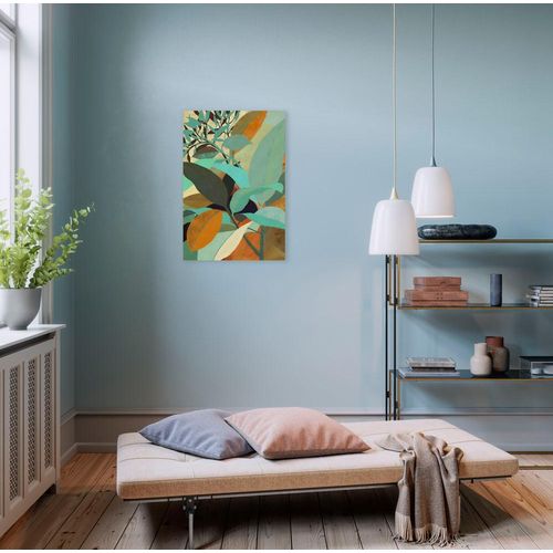 4055065031045 - Leinwandbild KOMAR Hymn to Nature - Größe 40 x 60 cm bunt (farbe bild(er) bunt) B40cm Papier Holz Bilder Keilrahmenbild mi Echtholzrahmen