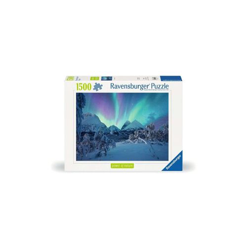 4005555008026 - Ravensburger Puzzle 12000802 - Wenn die Nordlichter tanzen - 1500 Teile Puzzle für Erwachsene ab 14 Jahren