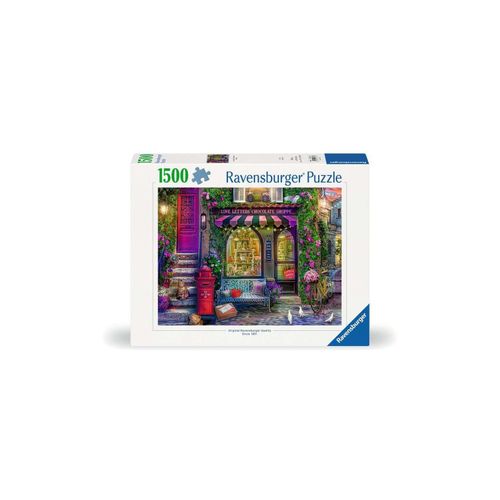 4005555007371 - Ravensburger Puzzle 12000737 - Liebesbriefe und Schokolade - 1500 Teile Puzzle für Erwachsene und Kinder ab 14 Jahren