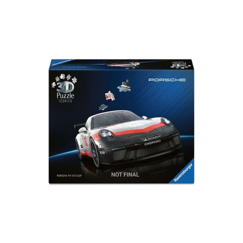 4005555080398 - Iconics Porsche 911 GT3 Cup 3D Puzzle