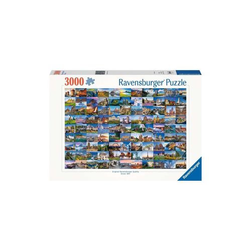 4005556170807 - Ravensburger Puzzle - 99 Beautiful Places in Europe (Puzzle)