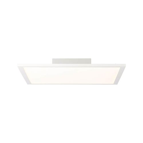 4004353330506 - BRILLIANT Lampe Buffi LED Deckenaufbau-Paneel 40x40cm weiß kaltweiß 1x 24W LED integriert 3120lm 4000K Flächiges Licht für gleichmäßige Raumausleuchtung Schwebende Optik durch flachen Aufbau