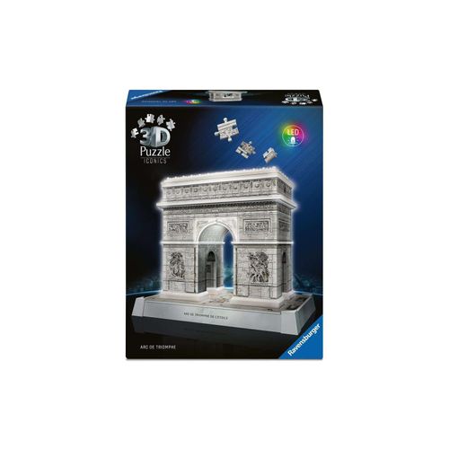 4005555080299 - Puzzle 3D Puzzle Iconics Triumphbogen Paris - mit Licht