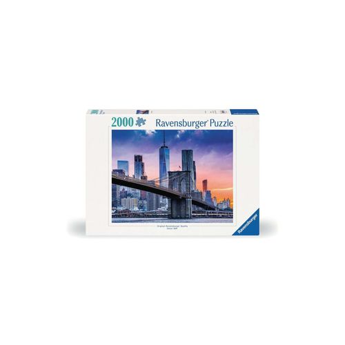 4005556160112 - Puzzle Von Brooklyn nach Manhatten 2000 Teile