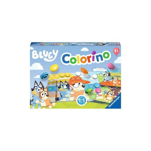 4005556226849 - Ravensburger 22684 Bluey Colorino - Farb-Steckspiel für Kinder ab 2 Jahre Klassiker zum Farbenlernen mit den Serienhelden der beliebten Vorschulserie