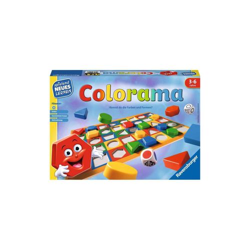 4005556249213 - Spielend Neues lernen - Ravensburger 24921 - Colorama - Zuordnungsspiel für die Kleinen - Spiel für Kinder ab 3 bis 6 Jahren Spielend Neues Lernen fü