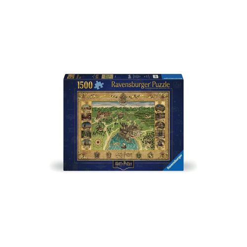 4005555007203 - Ravensburger Puzzle 12000720 - Hogwarts Karte - 1500 Teile Puzzle für Erwachsene und Kinder ab 14 Jahren Harry Potter Fan-Artikel 4005555007203 - Ravensburger Puzzle 12000720 - Hogwarts Karte - 1500 Teile Puzzle für Erwachsene und Kinder ab 14 Jahren Harry Potter Fan-Artikel