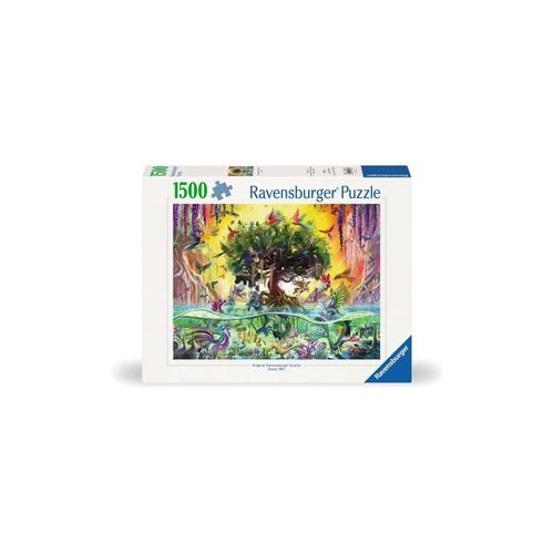 4005555007982 - Ravensburger Puzzle 12000798 - Das Einhorn aus dem See und seine Freunde - 1500 Teile Puzzle für Erwachsene und Kinder ab 14 Jahren