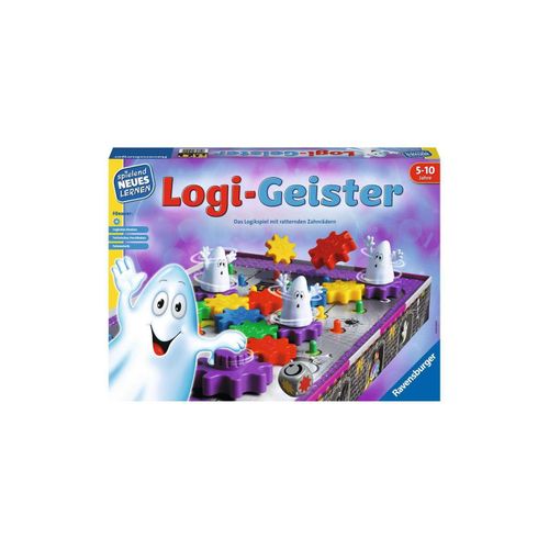 4005556250424 - Spielend Neues lernen - Ravensburger 25042 - Logi-Geister - Spielen und Lernen für Kinder Lernspiel für Kinder von 5-10 Jahren Spielend Neues Lernen