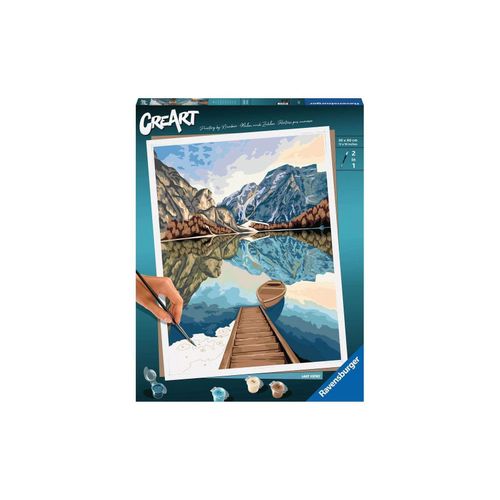 4005556236121 - Malen nach Zahlen RAVENSBURGER CreArt Lake Views Malvorlagen bunt Kinder Malen Zubehör Made in Europe FSC - schützt Wald weltweit 4005556236121 - Malen nach Zahlen RAVENSBURGER CreArt Lake Views Malvorlagen bunt Kinder Malen Zubehör Made in Europe FSC - schützt Wald weltweit