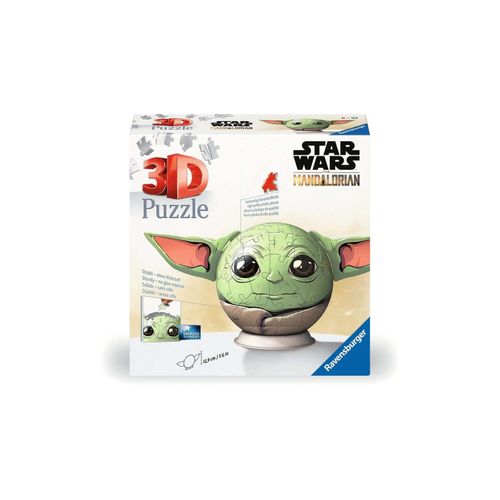 4005556115563 - Ravensburger 3D Puzzle 11556 - Puzzle-Ball Grogu - Puzzle-Ball mit ansteckbaren Ohren - für große und kleine Star Wars und Mandalorian Fans ab 6 Jahren 4005556115563 - Ravensburger 3D Puzzle 11556 - Puzzle-Ball Grogu - Puzzle-Ball mit ansteckbaren Ohren - für große und kleine Star Wars und Mandalorian Fans ab 6 Jahren