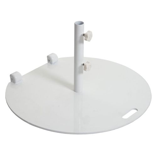 4057651527437 - Sonnenschirmständer MCW-A33 Schirmständer Sonnenschirmfuß Sonnenschirmhalter rollbar Metall 22kg Ø 69cm ~ weiß 4057651527437 - Sonnenschirmständer MCW-A33 Schirmständer Sonnenschirmfuß Sonnenschirmhalter rollbar Metall 22kg Ø 69cm ~ weiß