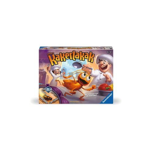 4005556208005 - Joopen Peter-Paul Ravensburger 20800 - Kakerlakak - Aktionsspiel mit elektronischer Kakerlake für Groß und Klein für 2-4 Personen geeignet ab 5 Jahren