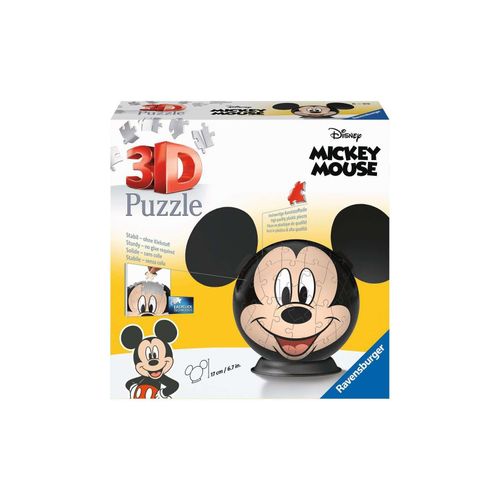 4005556117611 - Ravensburger 3D Puzzle 11761 - Puzzle-Ball Mickey Mouse - 72 Teile - Puzzle-Ball für Mickey Mouse-Fans ab 6 Jahren 4005556117611 - Ravensburger 3D Puzzle 11761 - Puzzle-Ball Mickey Mouse - 72 Teile - Puzzle-Ball für Mickey Mouse-Fans ab 6 Jahren