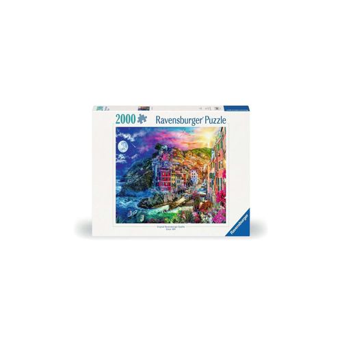 4005555008033 - Ravensburger Puzzle 12000803 - Farbenfrohe Cinque Terre - 2000 Teile Puzzle für Erwachsene ab 14 Jahren
