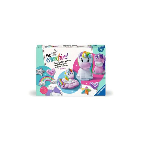 4005556255313 - Bastelset DIY Gipsfiguren gießen Einhorn Basteln