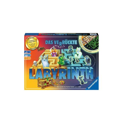 4005556266876 - Ravensburger 26687 - Labyrinth Glow in the dark - Familienklassiker mit Leuchtfarbe Spiel für Kinder und Familien ab 7 Jahren - Gesellschaftspiel gee 4005556266876 - Ravensburger 26687 - Labyrinth Glow in the dark - Familienklassiker mit Leuchtfarbe Spiel für Kinder und Familien ab 7 Jahren - Gesellschaftspiel gee