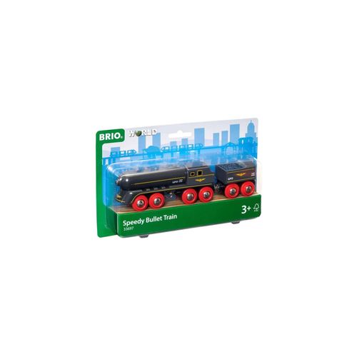 7312350336979 - World Schwarzer Kugelblitz mit Tender Spielfahrzeug