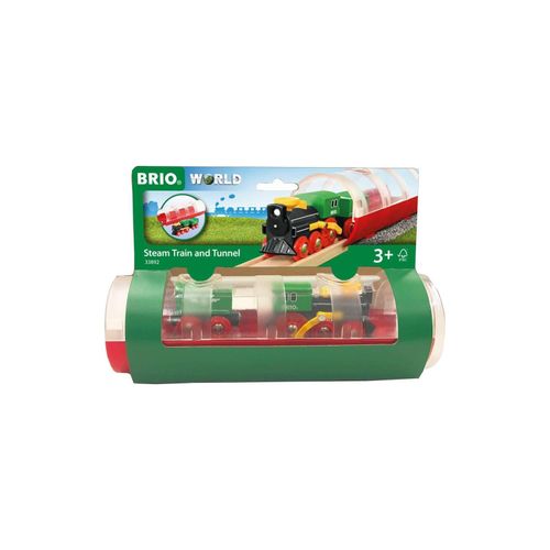 7312350338928 - Eisenbahn-Set TUNNEL BOX DAMPFLOCK 3-teilig in bunt