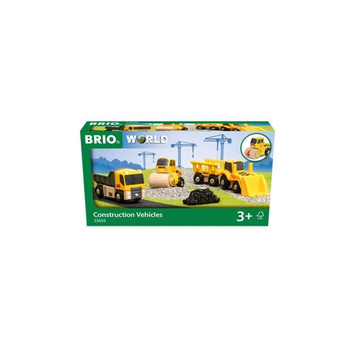 7312350336580 - BRIO World 33658 Baustellenfahrzeuge - Ergänzung für die BRIO-Holzeisenbahn - Empfohlen ab 3 Jahren 7312350336580 - BRIO World 33658 Baustellenfahrzeuge - Ergänzung für die BRIO-Holzeisenbahn - Empfohlen ab 3 Jahren