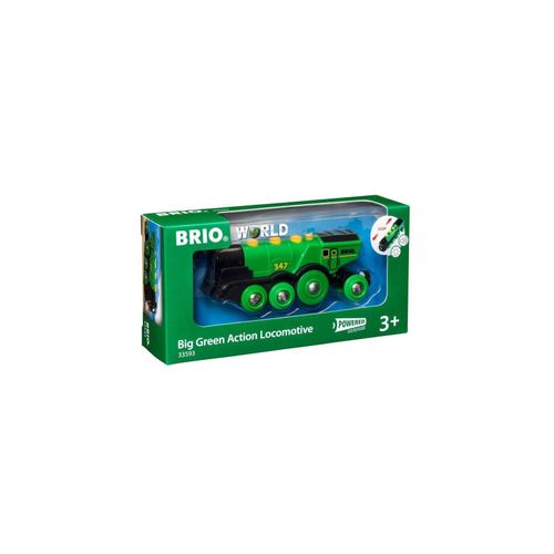 7312350335934 - BRIO® Spielzeugeisenbahn-Lokomotive »BRIO® WORLD Grüner Gustav Batterielok« mit Soundfunktion
