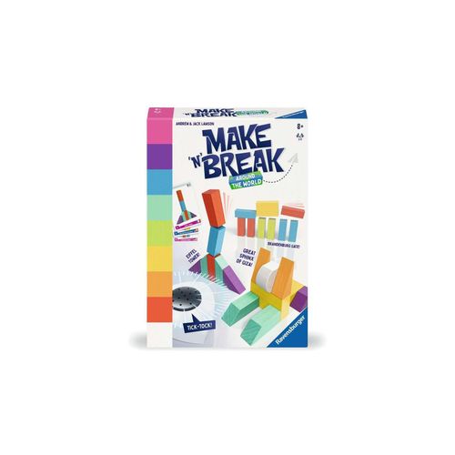 4005556224739 - Lawson Andrew und Jack Ravensburger 22473 - Make
Break - Around the World - Gesellschaftsspiel für die ganze Familie mit Bausteinen Spiel für Erwachsene und Kinder ab 7 Jahren für 2-5 Spieler 4005556224739 - Lawson Andrew und Jack Ravensburger 22473 - Make
Break - Around the World - Gesellschaftsspiel für die ganze Familie mit Bausteinen Spiel für Erwachsene und Kinder ab 7 Jahren für 2-5 Spieler