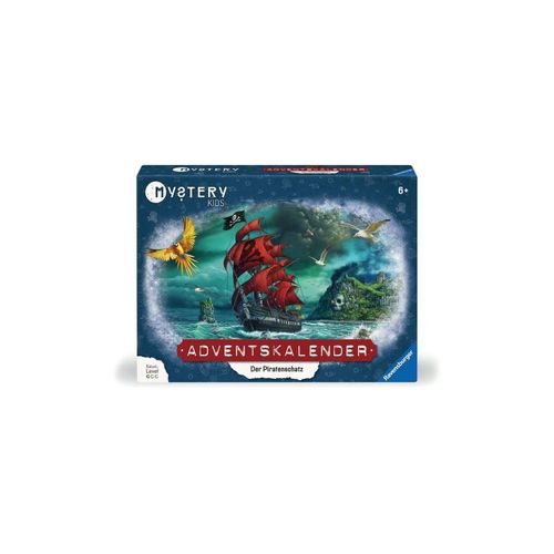 4005556201860 - Mystery kids Adventskalender Der Piratenschatz Rätselspiel