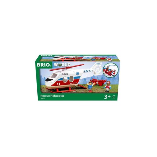 7312350360226 - 36022 BRIO Rettungshubschrauber - Empfohlen für Kinder ab 3 Jahren