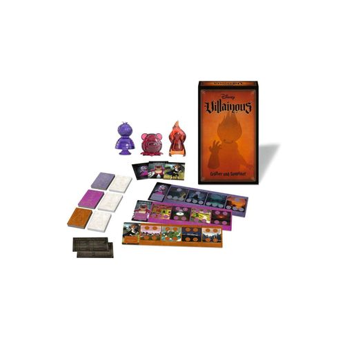 4005556273768 - Ravensburger 27376 - Disney Villainous - Größer und Gemeiner 5 Erweiterung von Villainous ab 10 Jahren für 2-3 Spieler
