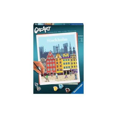 4005556235209 - Malen nach Zahlen RAVENSBURGER CreArt Colorful Stockholm Malvorlagen bunt Kinder Malen Zubehör Made in Europe FSC- schützt Wald - weltweit 4005556235209 - Malen nach Zahlen RAVENSBURGER CreArt Colorful Stockholm Malvorlagen bunt Kinder Malen Zubehör Made in Europe FSC- schützt Wald - weltweit