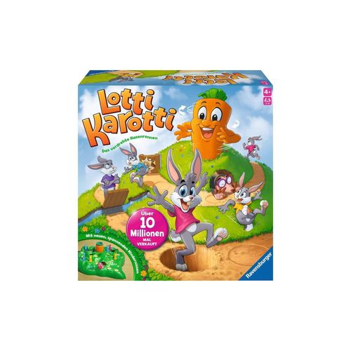 4005556223435 - Ravensburger Kinderspiele 22343 - Lotti Karotti - Wettlaufspiel für 2 bis 4 Spieler ab 4 Jahren 4005556223435 - Ravensburger Kinderspiele 22343 - Lotti Karotti - Wettlaufspiel für 2 bis 4 Spieler ab 4 Jahren