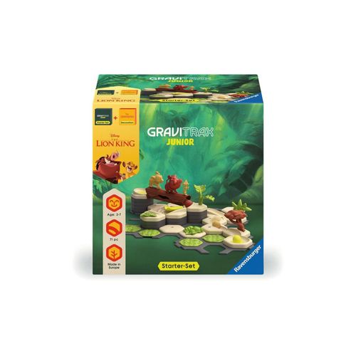 4005556734375 - Ravensburger 73437 GraviTrax Junior Starter-Set Disney Lion King Murmelbahn für Kinder ab 3 Jahren mit Spielfiguren aus der König der Löwen-Welt 4005556734375 - Ravensburger 73437 GraviTrax Junior Starter-Set Disney Lion King Murmelbahn für Kinder ab 3 Jahren mit Spielfiguren aus der König der Löwen-Welt