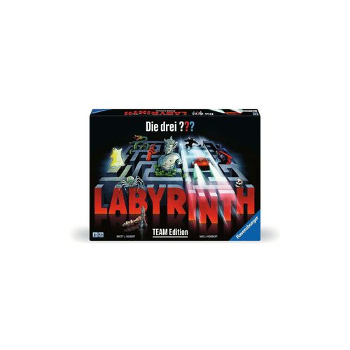 4005556226856 - Kobbert Max J Ravensburger 22685 - Die drei ??? Labyrinth - Team Edition - Die kooperative Variante des Spieleklassikers für 2 - 4 Personen ab 8 Jahren mit Justus Jonas Peter Shaw und Bob Andrews