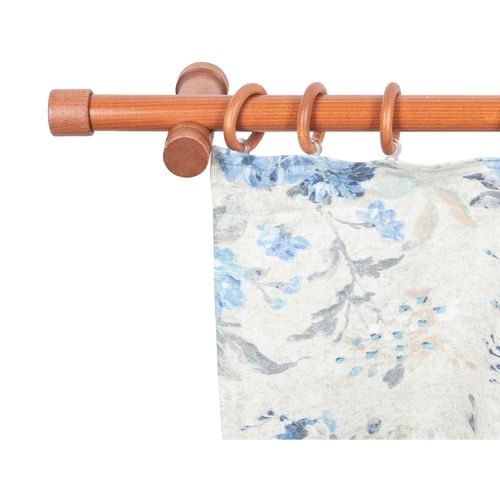 5949127119859 - Gardinenstange »Cafiro« 1 läufig-läufig Fixmass 28 mm Holz verschiedene Längen und Farben Komplettset