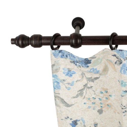 5949127149368 - Gardinenstange »Filigrano« 1 läufig-läufig Fixmass 28 mm Holz verschiedene Längen und Farben Komplettset 5949127149368 - Gardinenstange »Filigrano« 1 läufig-läufig Fixmass 28 mm Holz verschiedene Längen und Farben Komplettset