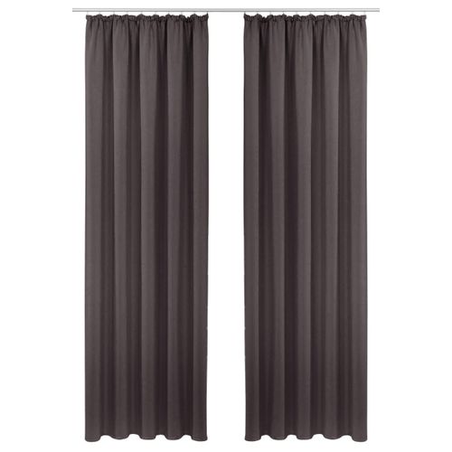 4068223281619 - my home Gardine »SOLA« (1 St) Breite130 cm oder 270 cm1 Schal einfarbig Verdunkelung Überbreite