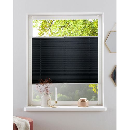 4068222640950 - my home Plissee »DAHRA - in Crush-Optik« Lichtschutz ohne Bohren verspannt Fixmass Klemmträger 4068222640950 - my home Plissee »DAHRA - in Crush-Optik« Lichtschutz ohne Bohren verspannt Fixmass Klemmträger
