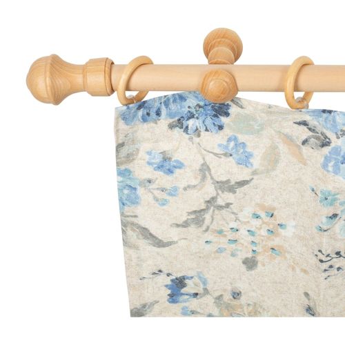 5949127152122 - Gardinenstange »Ares« 1 läufig-läufig Fixmass 28 mm Holz verschiedene Längen und Farben Komplettset 5949127152122 - Gardinenstange »Ares« 1 läufig-läufig Fixmass 28 mm Holz verschiedene Längen und Farben Komplettset
