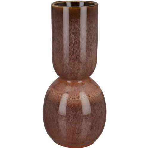 4063387324288 - GILDE Tischvase Vase Rasto aus Keramik Höhe ca 30 cm (1 St) wasserdicht rosa