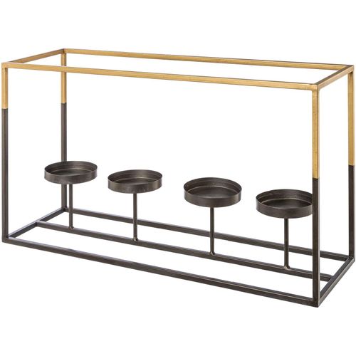 4064118115991 - Adventsleuchter CREATIV DECO Weihnachtsdeko Kerzenhalter Gr B H T 5000 cm x 3500 cm x 2000 cm goldfarben (goldfarben schwarz) Windlichter Laternen mit Glas für Stumpenkerzen Höhe ca 35 cm 4064118115991 - Adventsleuchter CREATIV DECO Weihnachtsdeko Kerzenhalter Gr B H T 5000 cm x 3500 cm x 2000 cm goldfarben (goldfarben schwarz) Windlichter Laternen mit Glas für Stumpenkerzen Höhe ca 35 cm