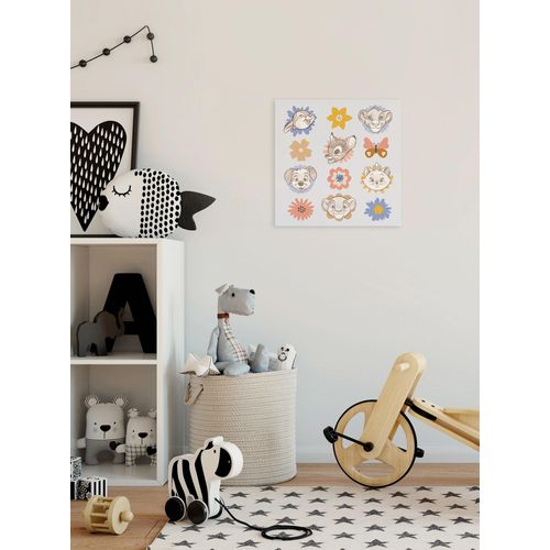 4036834564612 - Leinwandbild »Disney Classics Flowerheads« Disney (1 St) 40 x 40 cm (Breite x Höhe) - Kinderzimmer Dekoration 4036834564612 - Leinwandbild »Disney Classics Flowerheads« Disney (1 St) 40 x 40 cm (Breite x Höhe) - Kinderzimmer Dekoration